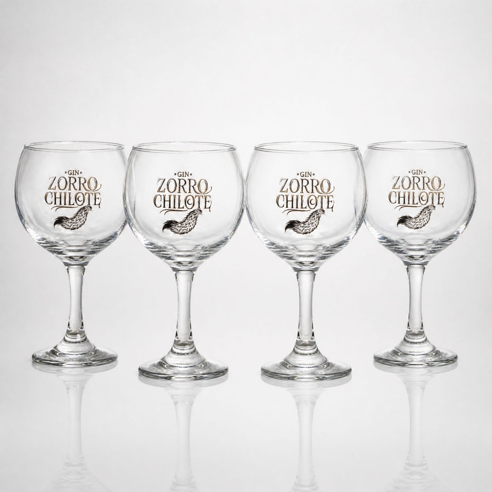 set de 4 copas ballon gin 640 cc set de 4 copas ballon gin 640 cc